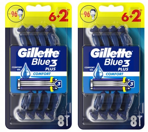  Rasoio usa e getta Gillette Blue 3 Comfort 8 pz.