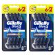  Rasoio usa e getta Gillette Blue 3 Comfort 8 pz.