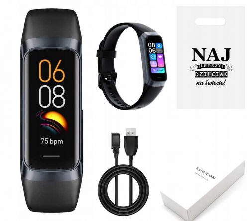  Orologio per bambini SMARTWATCH AMOLED SMARTBAND FIT TEMPERATURA