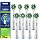  ORAL-B CROSS ACTION 100% PUNTA ORIGINALE 8 x