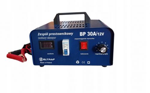  RADDRIZZATORE 30A /12V AV CON SUPPORTO AVVIAMENTO ELTRAF