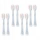  8x testine per spazzolino rosa BRUSH-BABY BabySonicPRO sostitutive da 1 a 6 anni