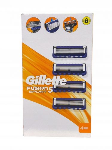  Inserto per rasoio Gillette FUSION5 SPORT 4 pz