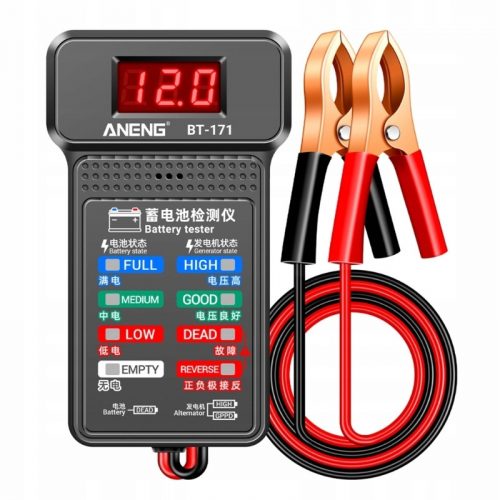  ANENG BT-171 multifunzionale batteria 12V e tester di tensione di carica