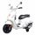  SCOOTER ELETTRICO PER BAMBINI LUCI CLACSON BATTERIA BIANCO