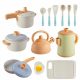  SET DA CUCINA REALISTICO PER BAMBINI POSATE GIOCATTOLO PER GIOCARE IN CUCINA