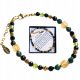  Bracciale STYLOVI PROTECTIVE: tormalina, citrino, malachite, peridoto