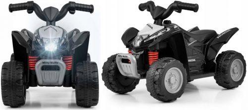  Milly Mally Quad a batteria HONDA ATV Nero