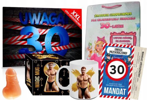  DIVERTENTE SET REGALO PER IL 30esimo COMPLEANNO DI UN AMICO