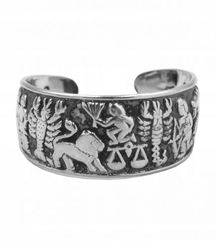  Anello in argento con segni zodiacali FEDE NUZIALE IN ARGENTO SEGNI ZODIACALI 925