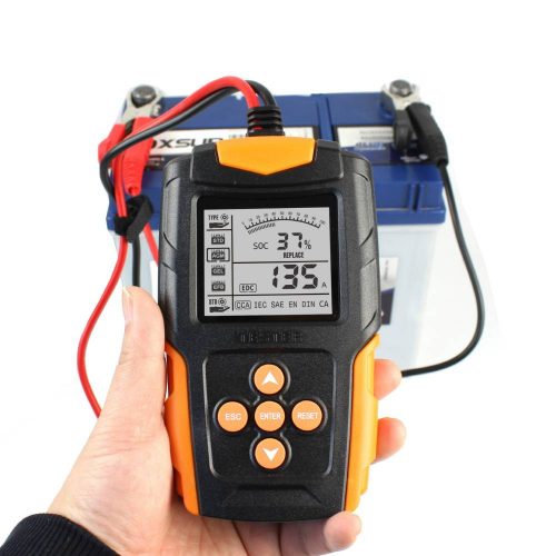  TESTER MISURA BATTERIA DIGITALE 12V 24V PER AUTO MOTO