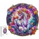  PUZZLE IN LEGNO PER BAMBINI 144 PEZZI UNICORNO REGALO PER BAMBINI