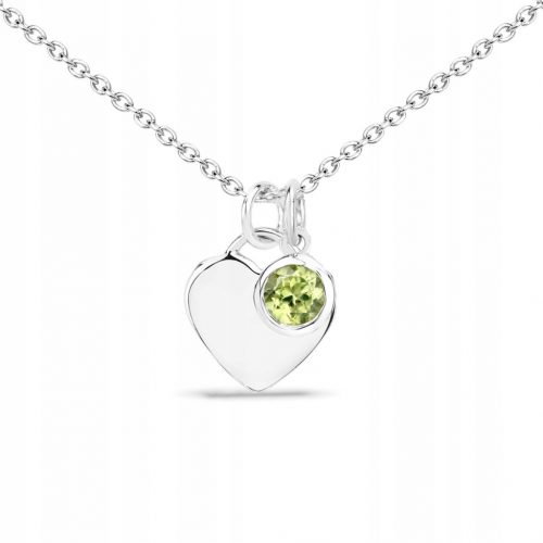  CIONDOLO IN ARGENTO CON PERIDOTTO - MERAVIGLIOSO REGALO