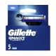  LAME PER MACCHINA GILLETTE MACH3 TURBO 5 PZ.