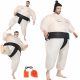  COSTUME COMPLETO GONFIABILE SUMO FIGHTER ABITO FESTA DI HALLOWEEN