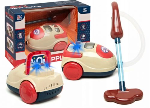  Aspirapolvere per Bambini Aspirazione con Suono Beige 3 anni +