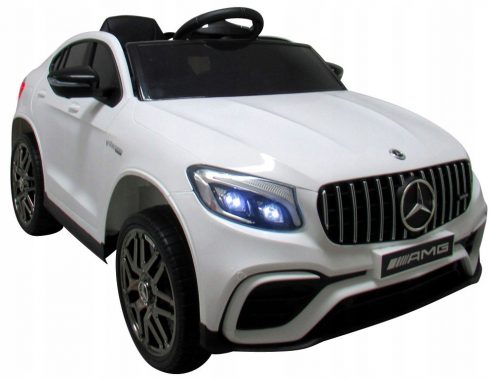  MERCEDES GLC63s WHITE Auto a batteria, trazione 4x4, PELLE