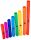  BOOM TUBES DIATONIC SET TUBE-8 BOOMWHACKER tubi colorati per bambini