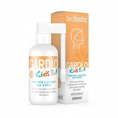  AXOBIOTIC KIDS SPRAY RIVESTIMENTO GOLA PER BAMBINI PER DOLORE E ONESTÀ 30ML