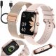  Smartwatch LEWER Orologio da donna Menu polacco Chiama HD oro