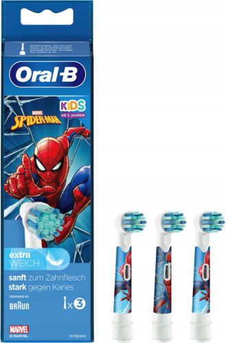  Testina spazzolino Oral-B originale Oral-B 3 pz.