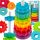  PUZZLE PER BAMBINI WOOPIE CON TORRE RITORTA PIRAMIDE EDUCATIVA