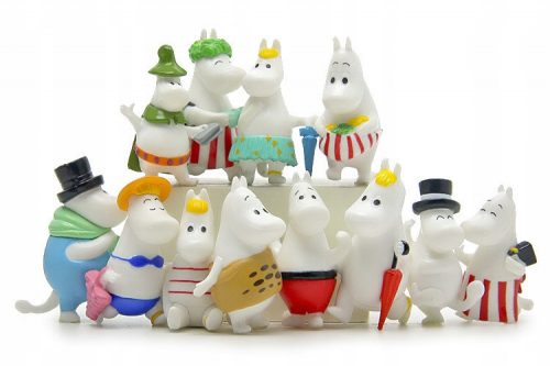 Statuette MOOMIN, set da 12