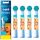  Testina per spazzolino elettrico Oral-B EB10 Lion King per bambini, 4 pz.