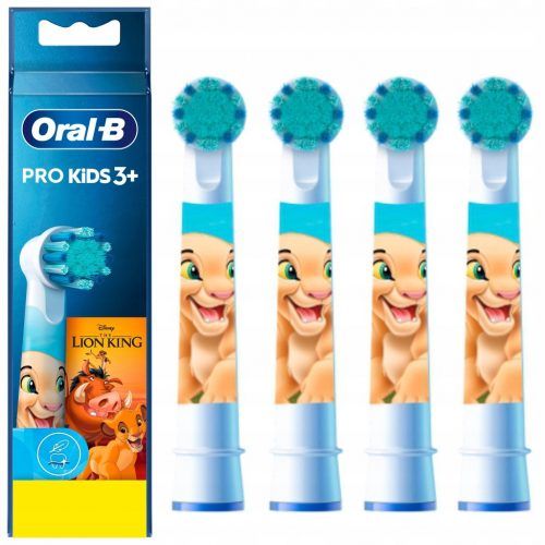  Testina per Spazzolini Elettrici per Bambini Oral-B EB10 Il Re Leone 4 pz.