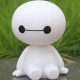  Decorazione per auto simpatica testa mobile Robot Baymax Doll decor~4831