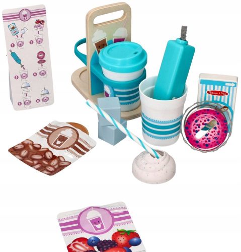  Melissa&Doug Set per bevande fredde e calde da asporto con montalatte