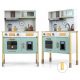  CUCINA INTERATTIVA IN LEGNO PER BAMBINI CON CAPPA ACCESSORI BJORN