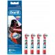  Testine per spazzolino Oral-B Star Wars, 4 pezzi