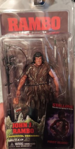  Una figura dalla collezione First Blood Series di John J. Rambo