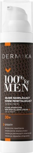  DERMIKA 100% FOR MEN CREMA VISO IDRATANTE 30+ 100ML PER UOMO