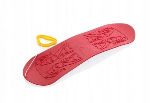  Snowboard in plastica 70 cm rosso