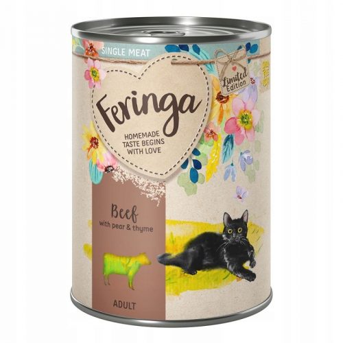  Feringa Adult Single Meat Manzo con pere 410g