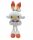  Pokemon Go Scorbunny mascotte coniglio bianco peluche Pikachu regalo giocattolo