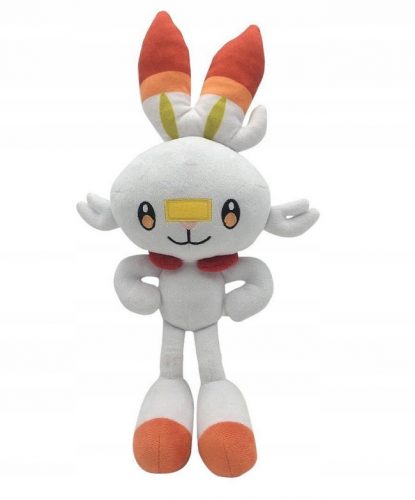  Pokemon Go Scorbunny mascotte coniglio bianco peluche Pikachu regalo giocattolo