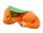  Charmander POKEMON GO MASCOT LARGE peluche, 27 cm, che dorme sotto una foglia