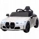  Auto elettrica per bambini con batteria da 12 V, 2,4 G BMW M4 Pilot bianca