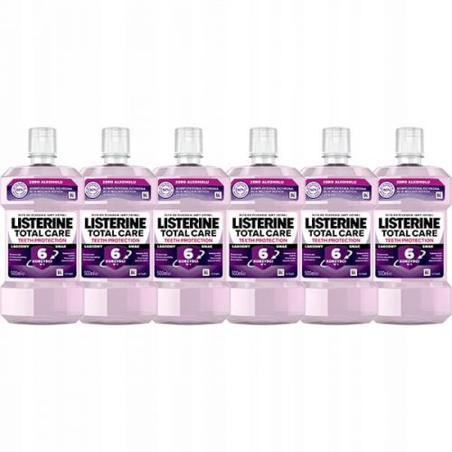  6x Listerine Total Care Gusto delicato 500 ml