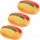  Hot Dog Palline antistress Giocattoli Cibo Hot Dog