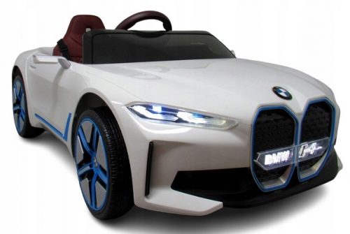  SUPER BMW I4 AUTO BATTERIA AUTO RUOTE MORBIDE IN PELLE MOTORI POTENTI