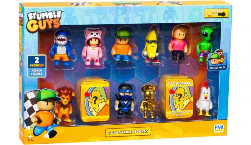  Stumble Guys - Personaggi da collezione - Set deluxe di 12 personaggi SG2080B