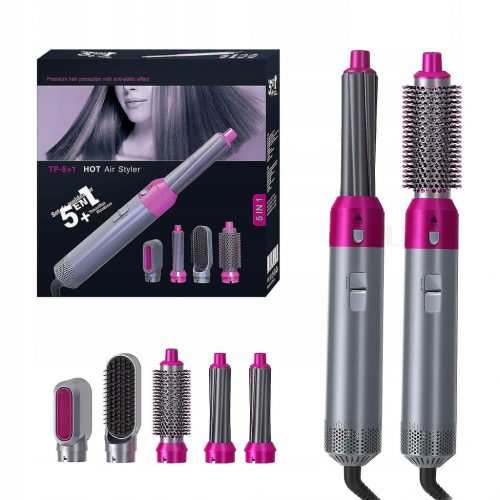  SET DI PIASTRA PER CAPELLI FERRO ARRICCIANTE 5IN1