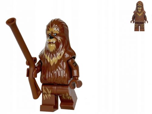  Unico LEGO STAR WARS - Wookie + arma! (Insegne sulle spalle) 75084 sw0627