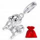  H280 Ciondoli cane Shih Tzu ciondolo in argento perline argento 925