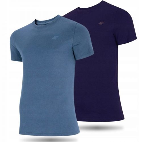  SET 2x T-SHIRT SPORTIVA DA UOMO 4F T-SHIRT CAMICIA CASUAL