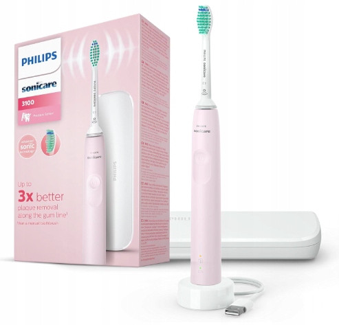  Spazzolino sonico rosa Philips Sonicare HX3673/11 incluso